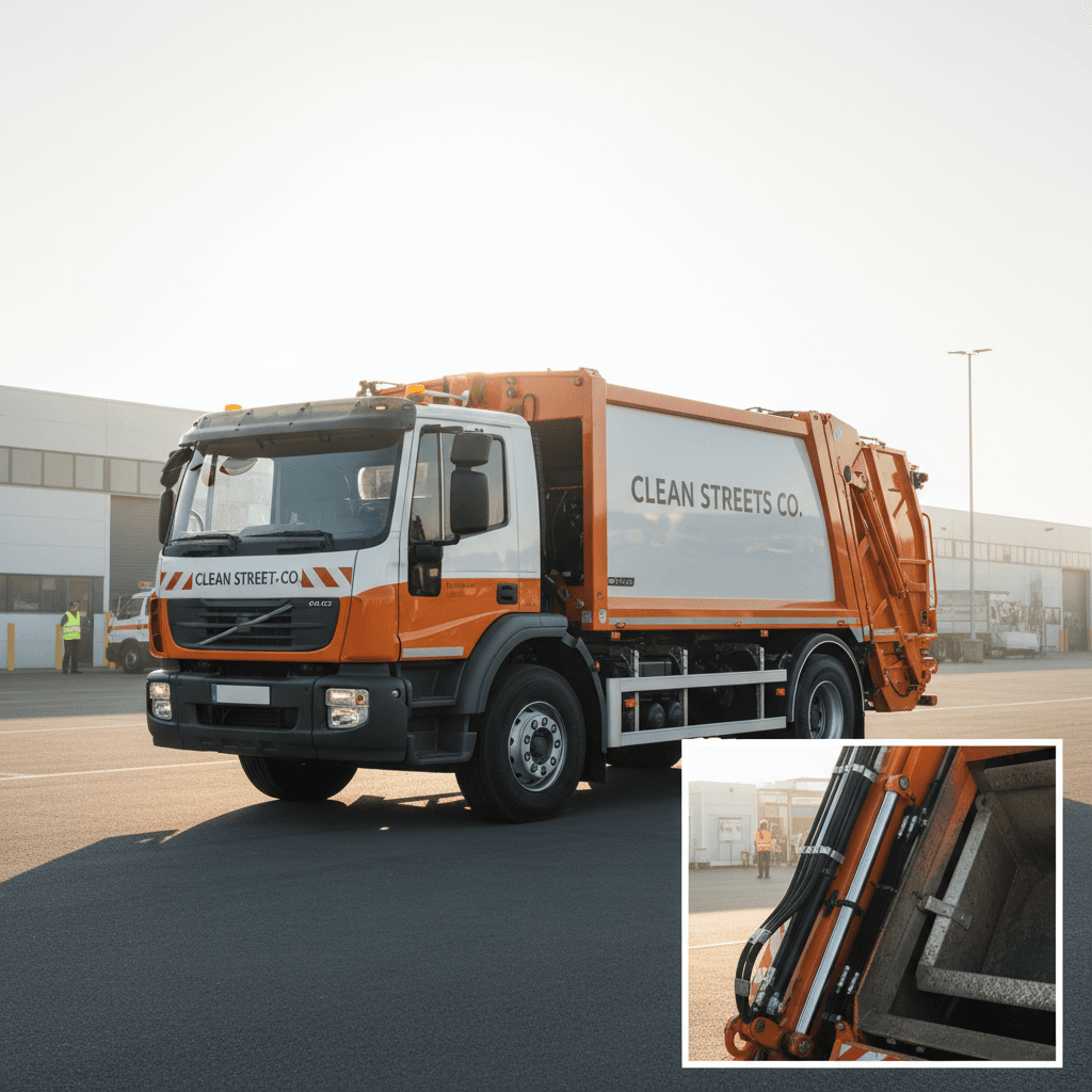 Modern waste management equipment